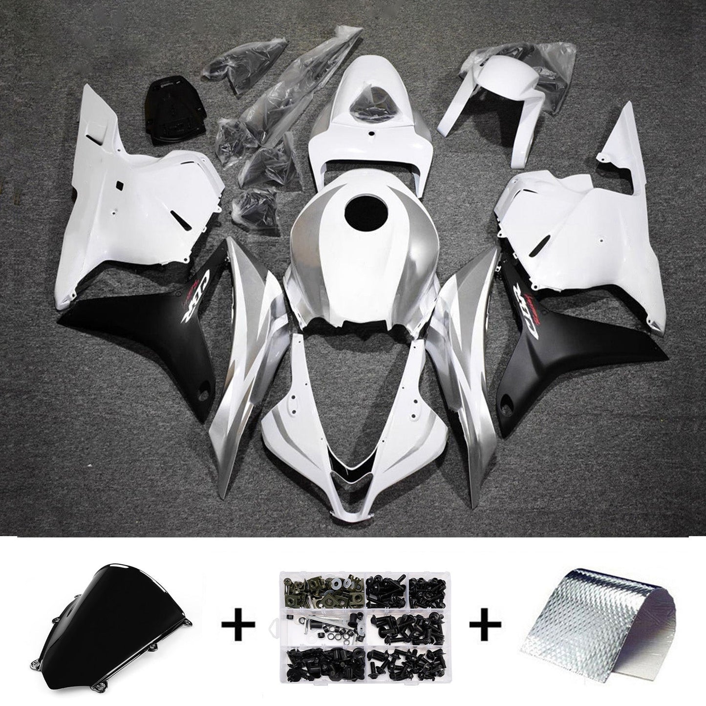 Kit di carene in plastica ABS stampate a iniezione per Honda CBR600RR 2009-2012 F5