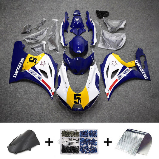 Kit carenatura iniezione plastica ABS per Suzuki GSXR1000 2017-2025 K17