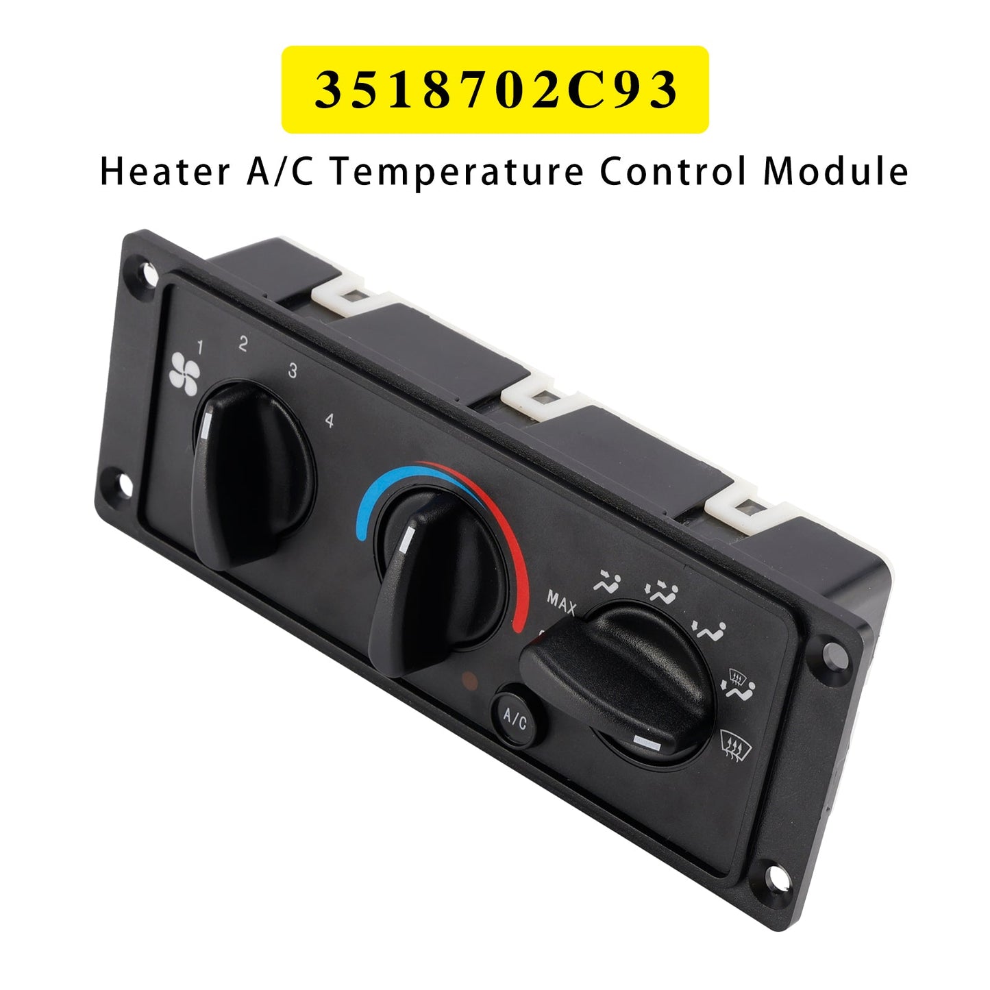 Modulo di controllo della temperatura del riscaldatore A/C HX515 HX520 HX615 HX620 International 2017-2021 3518702C93 703460AT