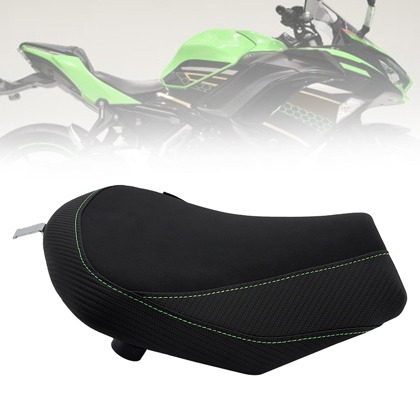 Sella passeggero anteriore Kawasaki Ninja 650 Z650 2017-2025, bianca
