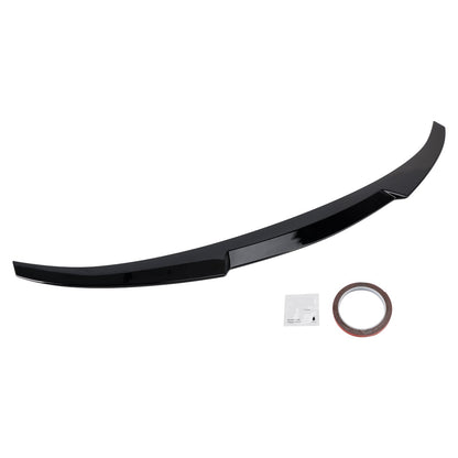 Spoiler posteriore nero lucido per BMW Serie 4 F36 14-20 4DR Coupé M4 Style