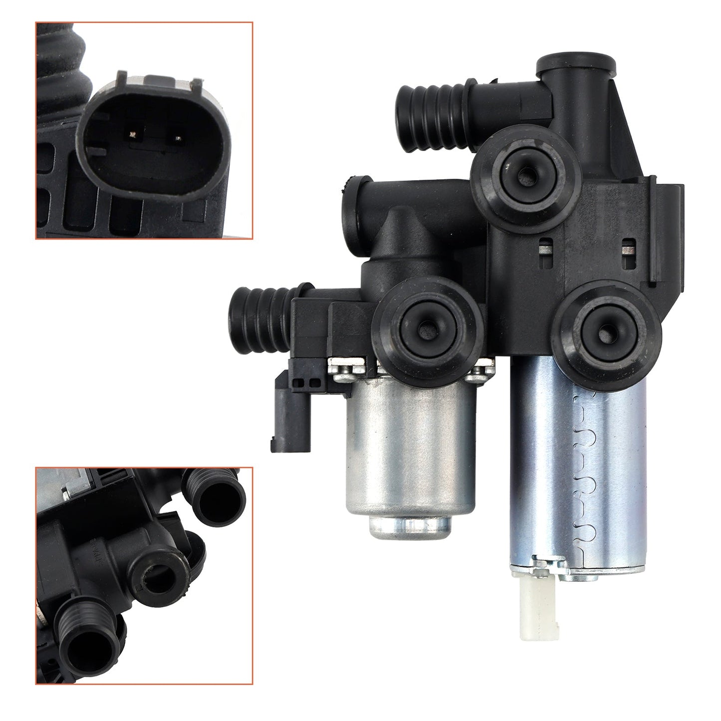 Valvola di controllo del riscaldamento per BMW Serie 3 E46 330d 3.0 Berlina 1999-2005 64118369807