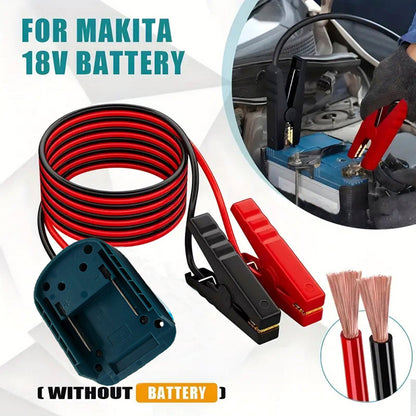 Kit di alimentazione di emergenza per auto con accenditore per batteria per auto, kit di alimentazione di emergenza con cavo 12AWG