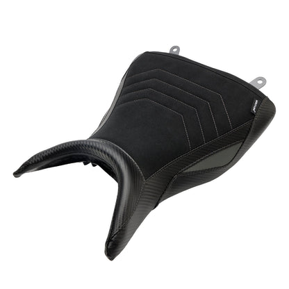 Sella passeggero anteriore per Yamaha Mt-03 Yzf-R3 2015-2023, colore grigio