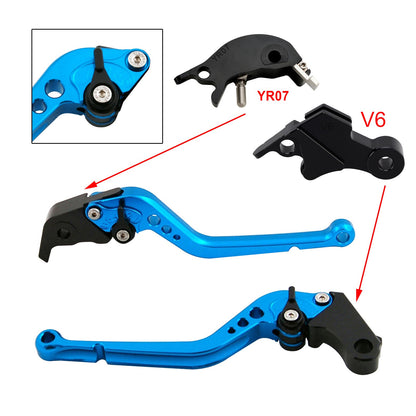 Leva frizione freno lunga adatta per YAMAHA XSR900 XSR900GP MT-09 MT-09SP 2024-2025