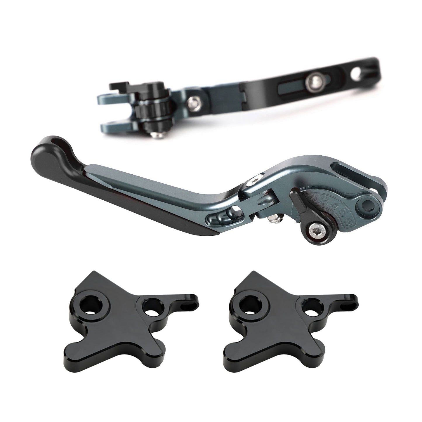 Leva freno frizione regolabile adatta per Piaggio MP3 300 16-18 MP3 350 18-19