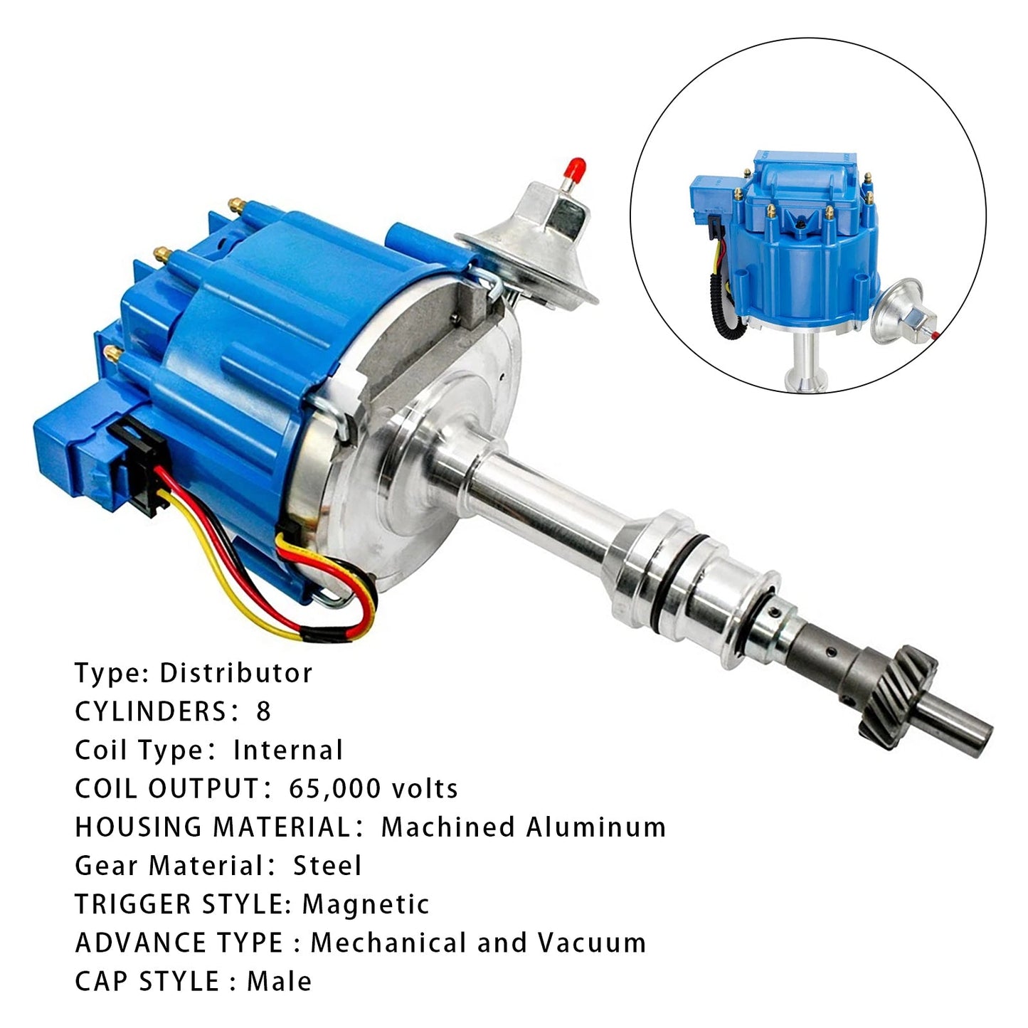 Modulo distributore bobina 65.000 KV 7500 giri/min per Ford 351C 351M 400 429 460