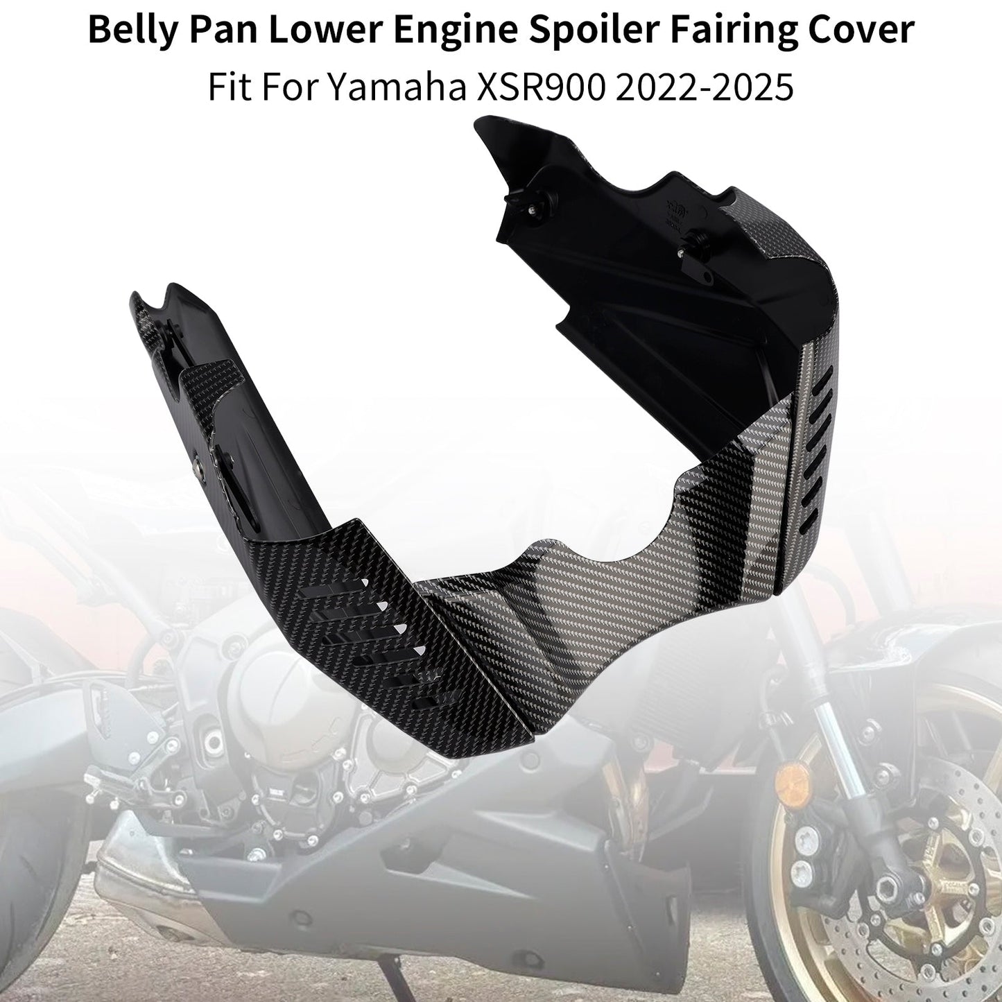 Copertura carenatura spoiler motore inferiore Yamaha XSR900 2022-2025