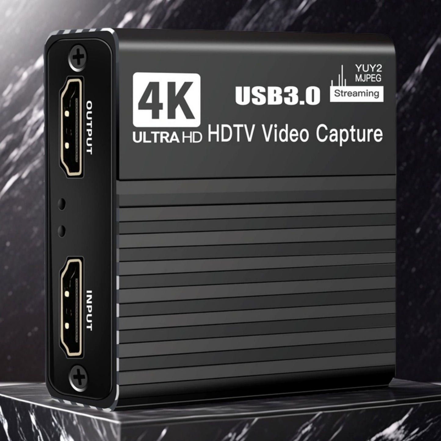 Scheda di acquisizione video USB 3.0 HDMI 4K Box di registrazione Gioco Trasmissione in diretta Microfono
