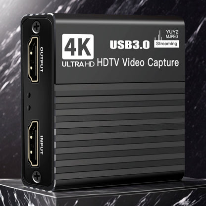 Scheda di acquisizione video USB 3.0 HDMI 4K Box di registrazione Gioco Trasmissione in diretta Microfono