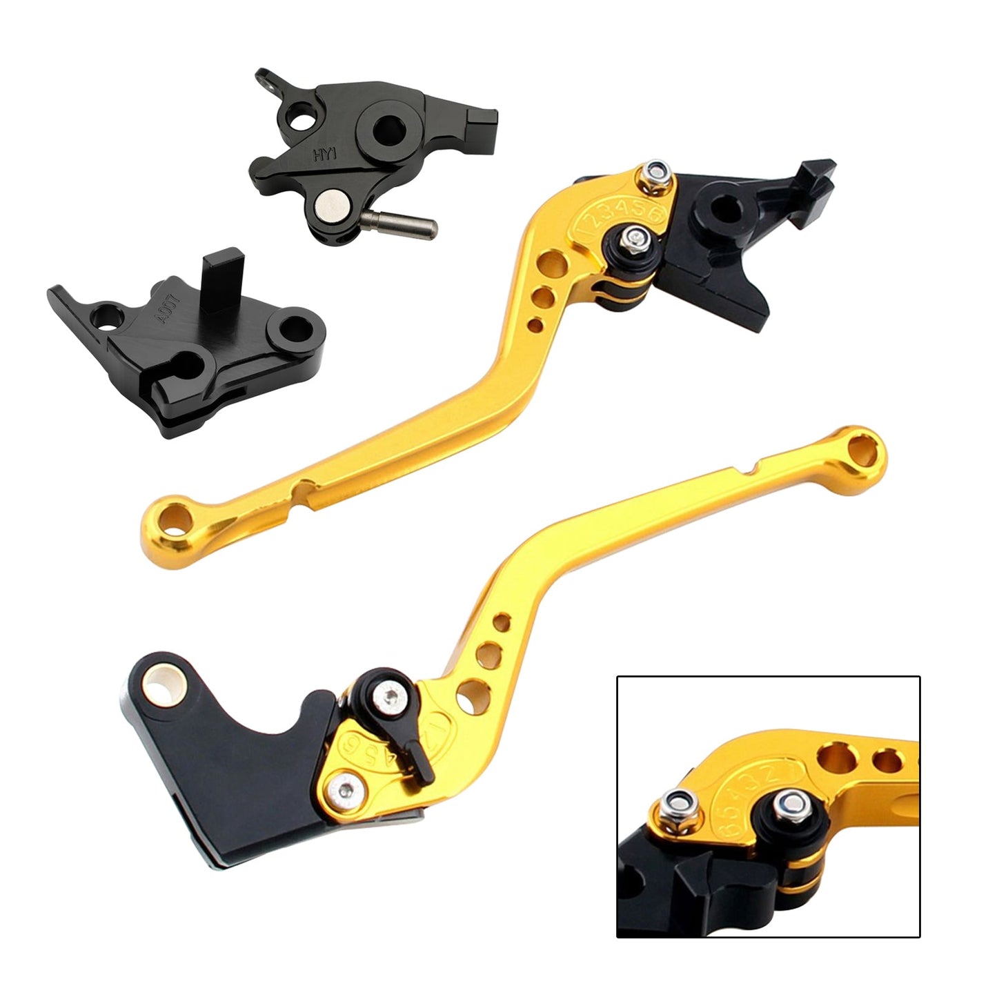 Leva frizione freno lunga adatta per CFMOTO 400NK 650NK 650MT 650GT 2020-21