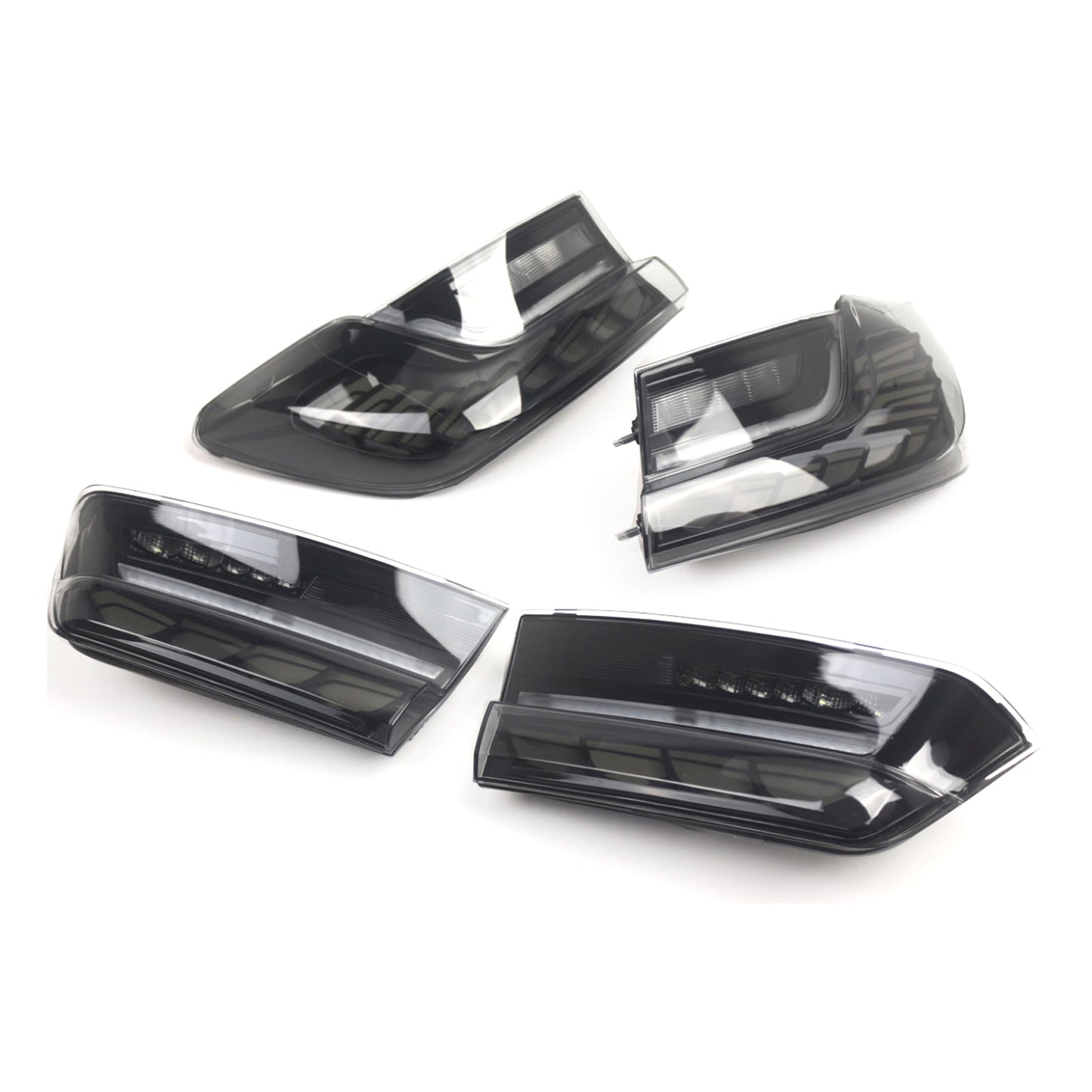 Gruppo ottico posteriore a LED fumé per BMW Serie 3 G20 G28 G80 M3 L&amp;R 2019-2024