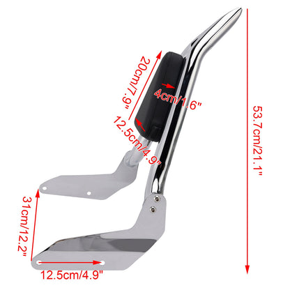 Schienale Sissy Bar passeggero per Honda Magna VF 750 1994-2003 VF 250 1995-2006