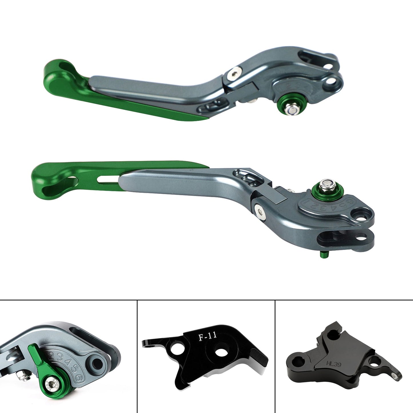 Leva freno frizione regolabile adatta per CFMOTO 700CL-X Sport 2021-2024