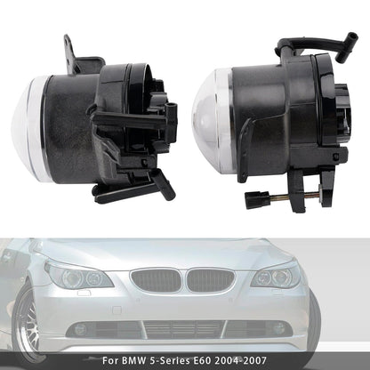 Coppia di alloggiamenti per lampadine fendinebbia paraurti anteriore BMW E60 Serie 5 2004-2007