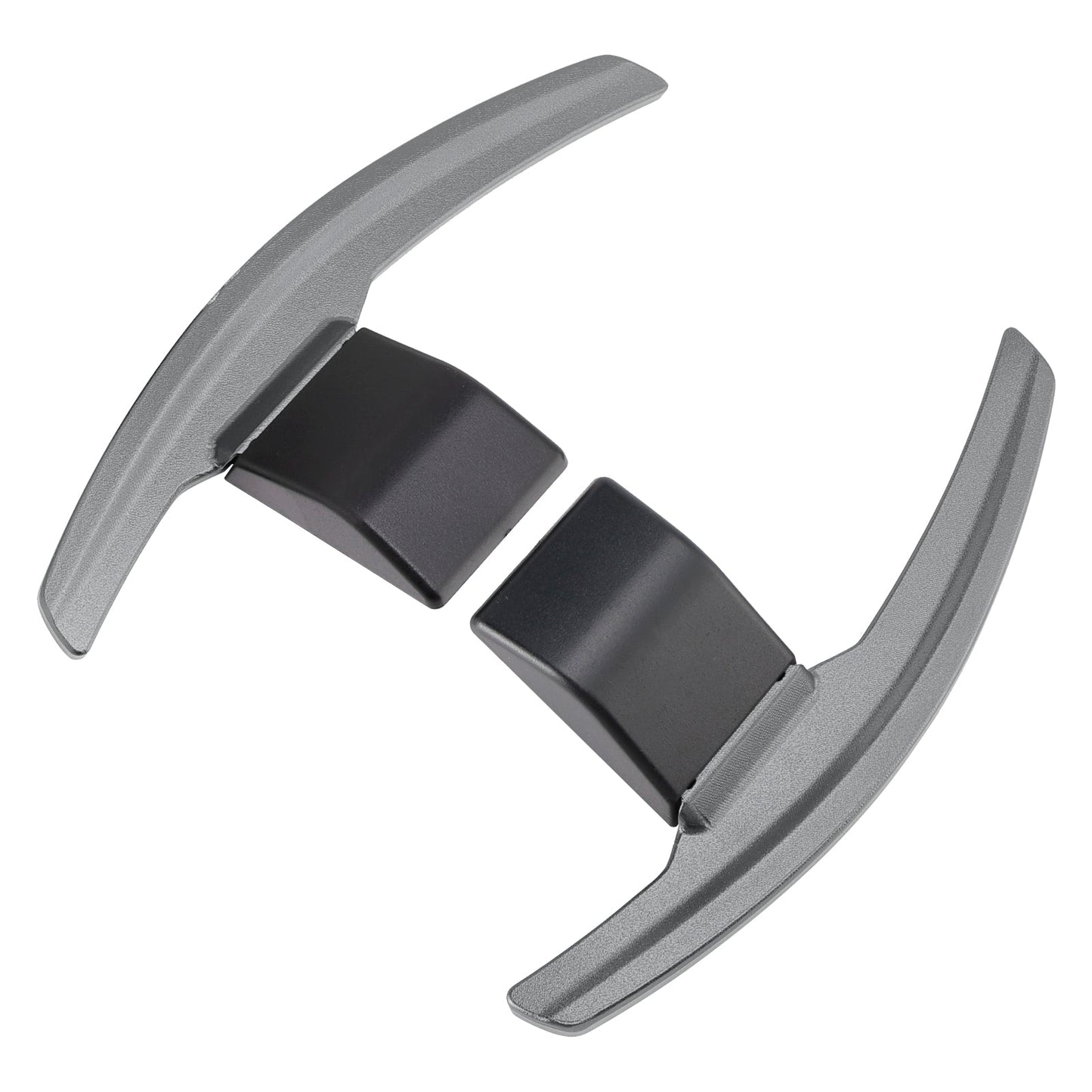 Estensione del cambio al volante per BMW Serie F F30 F31 F32 F10 X3 X5 Grigio alluminio