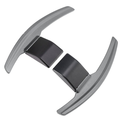 Estensione del cambio al volante per BMW Serie F F30 F31 F32 F10 X3 X5 Grigio alluminio