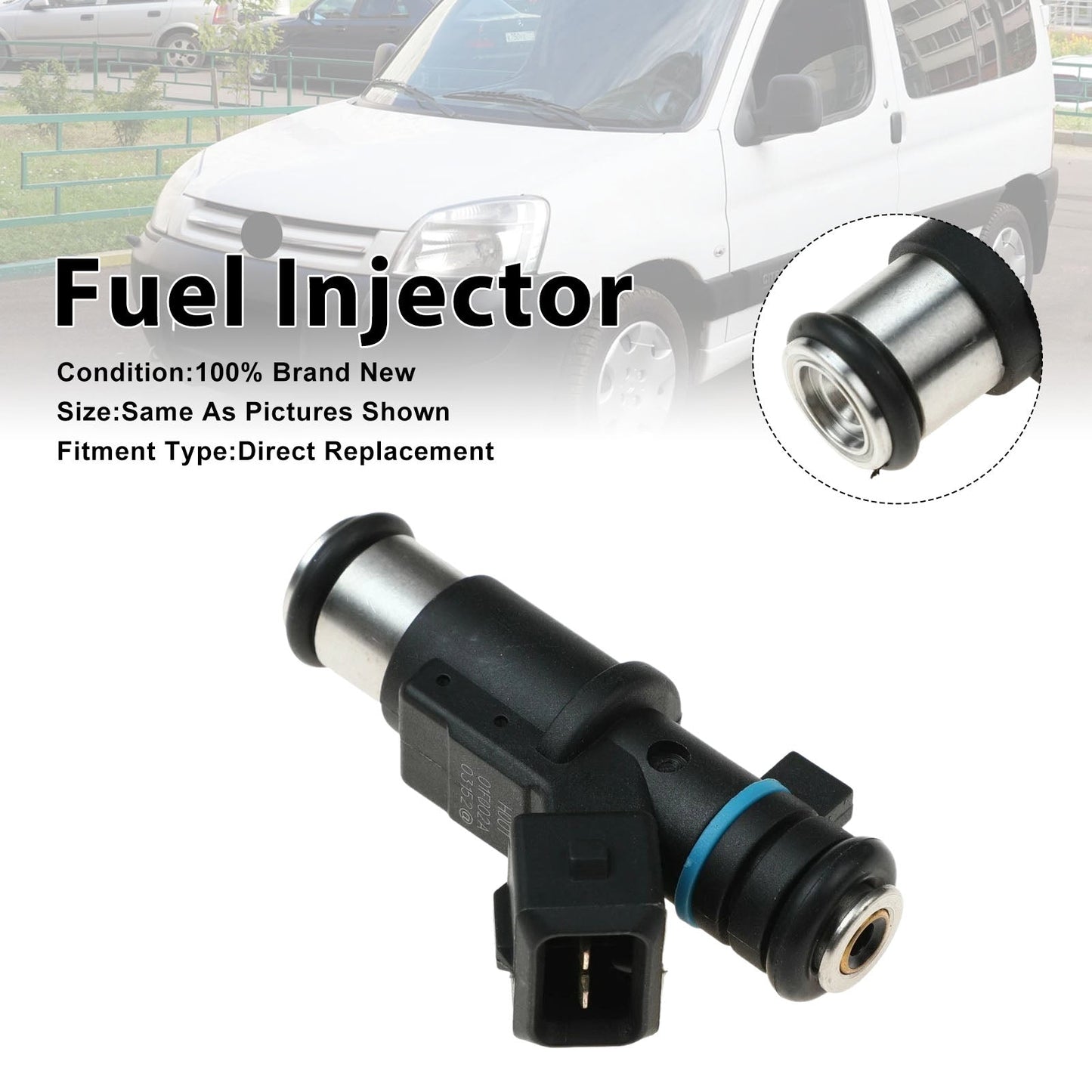 1 iniettore di carburante per Citroen Berlingo 1996-2011 C2 1.4L 2003-2009 1984e0