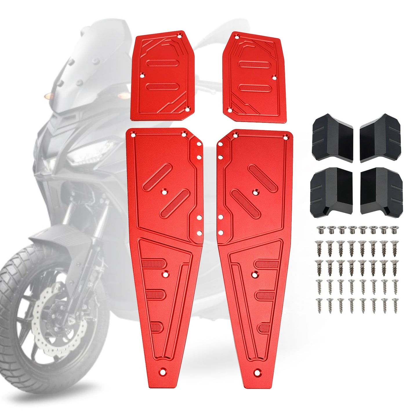 Parabrezza parabrezza adatto per MOTO GUZZI V7 Classic 2016-2023 V9 Bobber 2018-23