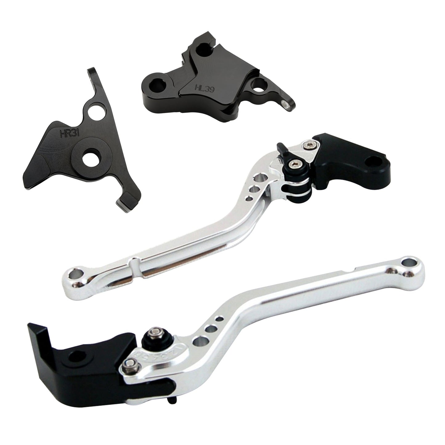 Leva frizione freno lunga adatta per CFMOTO 450SS 450SR 21-23 450NK 23-24