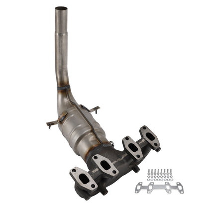 Marmitta di scarico con convertitore catalitico 51786938 adatta per Fiat 500 1.2 Ford Ka