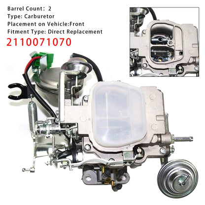 Carburatore a 2 corpi 2110071070 per Toyota Hilux 1984-1989 Liteace 79-85 Townace