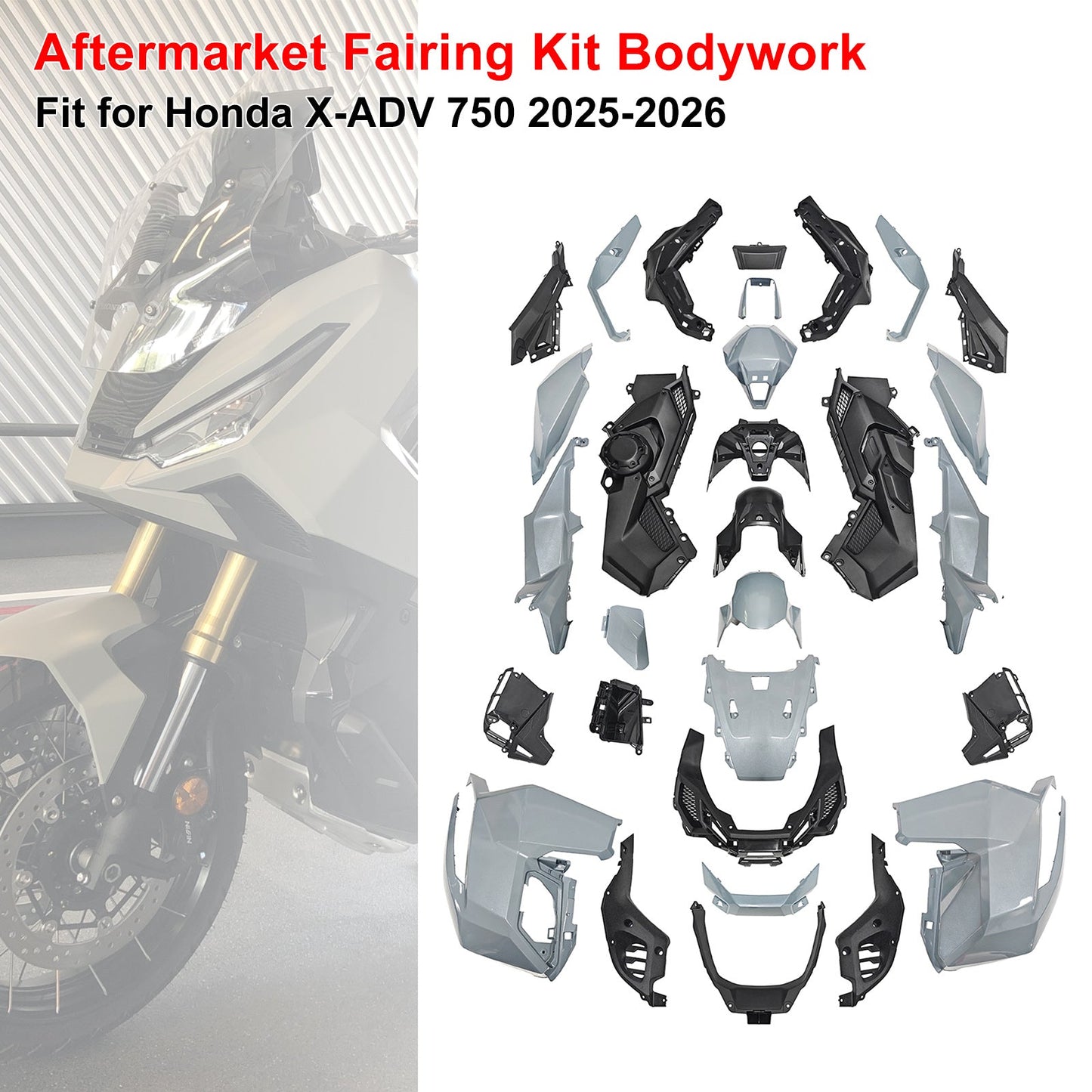Kit di carene stampate a iniezione per Honda X-ADV 750 2025-2026