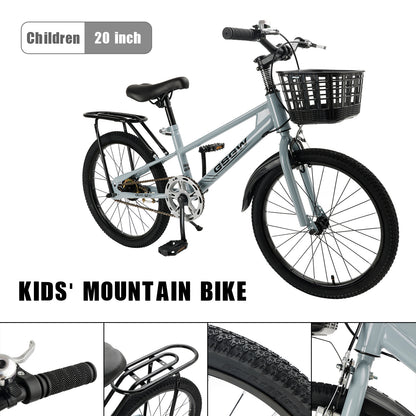 20 pollici di biciclette per bambini per bambini adolescenti