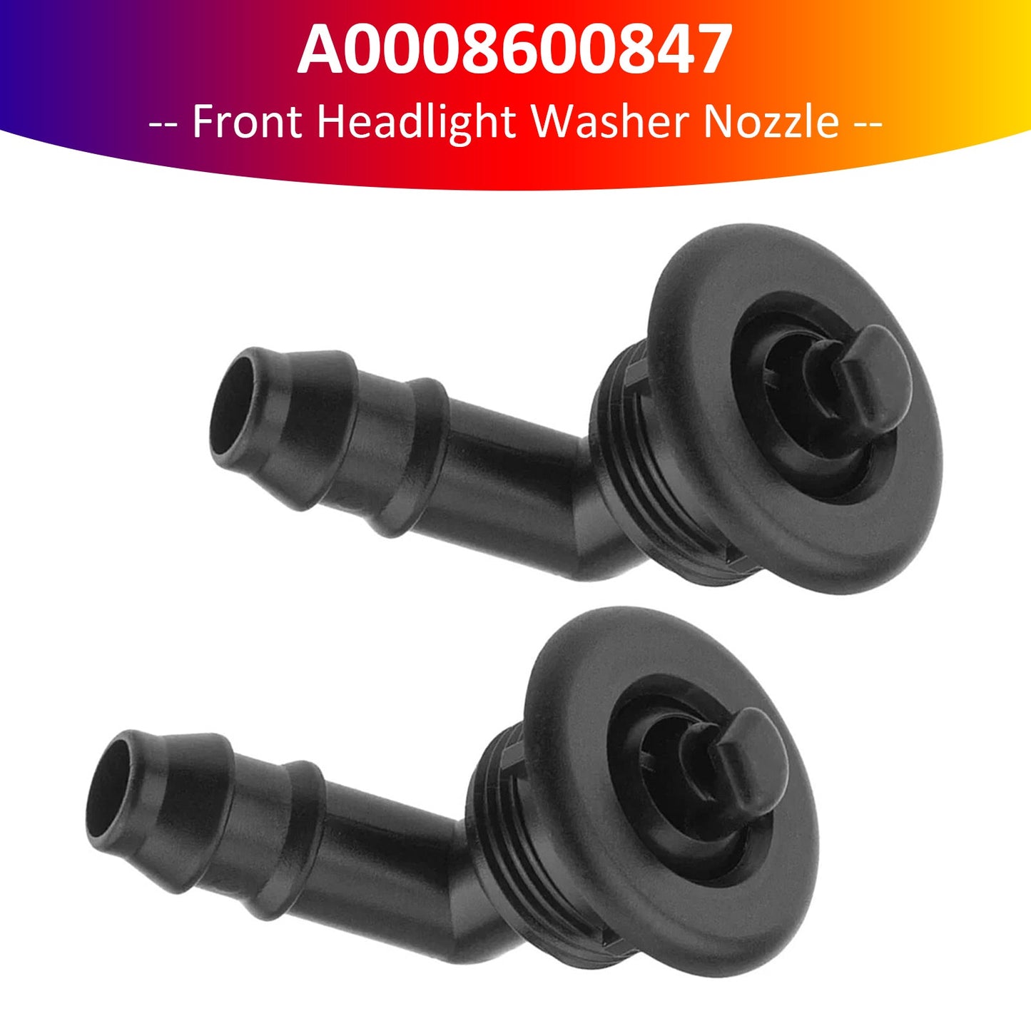 2x Ugelli lavafari anteriori per Mercedes-Benz W463 Classe G G550 A0008600847