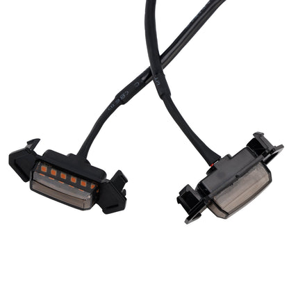 Kit luci LED per griglia anteriore Toyota Tacoma 2016-2023 con lenti fumé color ambra