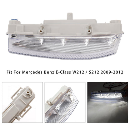 Luci fendinebbia diurne a LED lato sinistro per Mercedes Benz W204 S204 W212 2007-2014