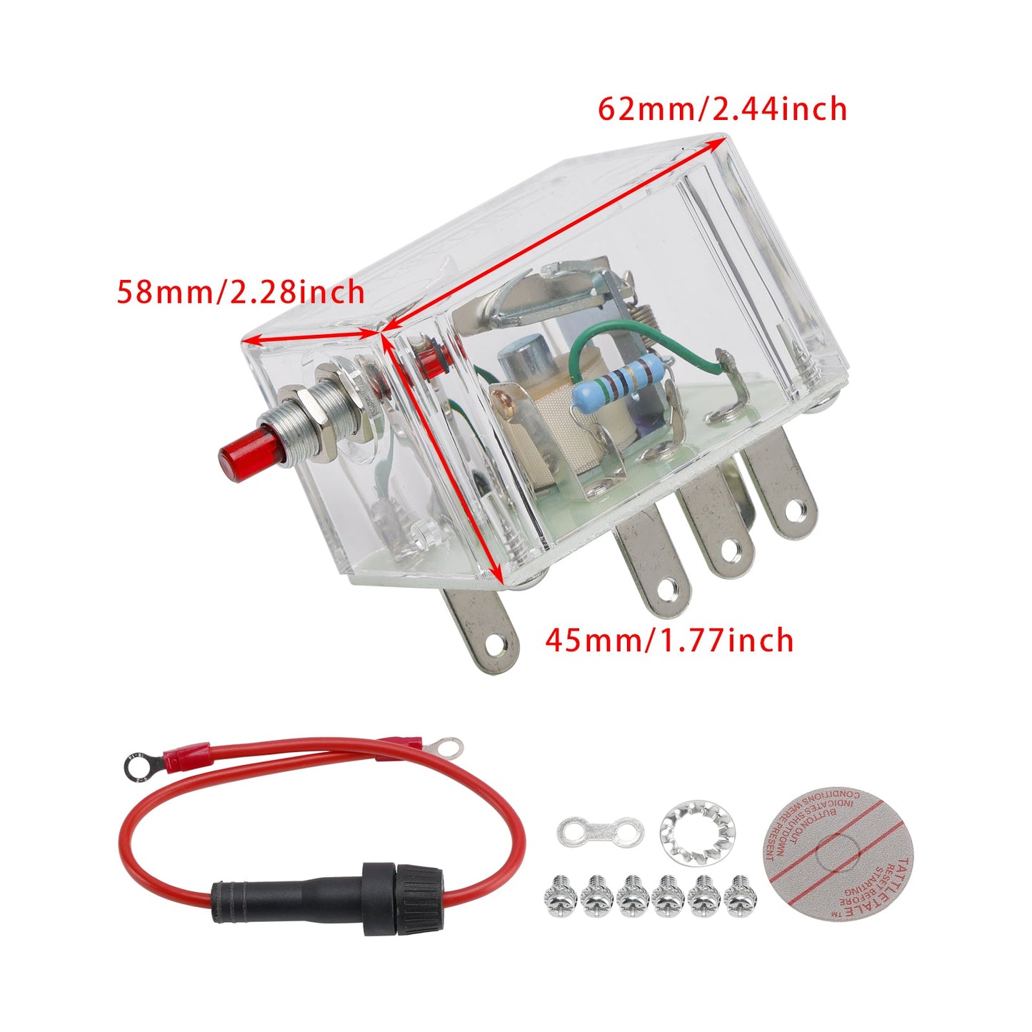 Interruttore magnetico Tattletale da 12 Volt 25700287 per 518PH-12