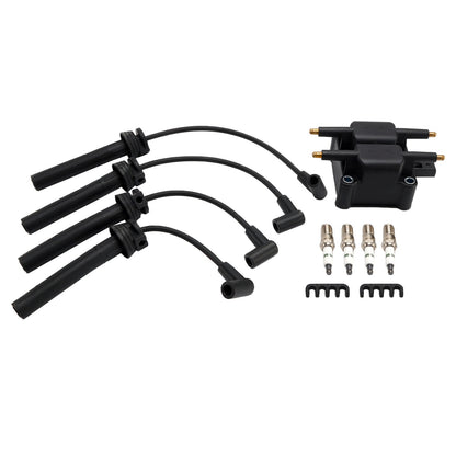 1997-2000 PLYMOUTH VOYAGER Bobina di accensione Set cavi candela UF189 UF403 UF410