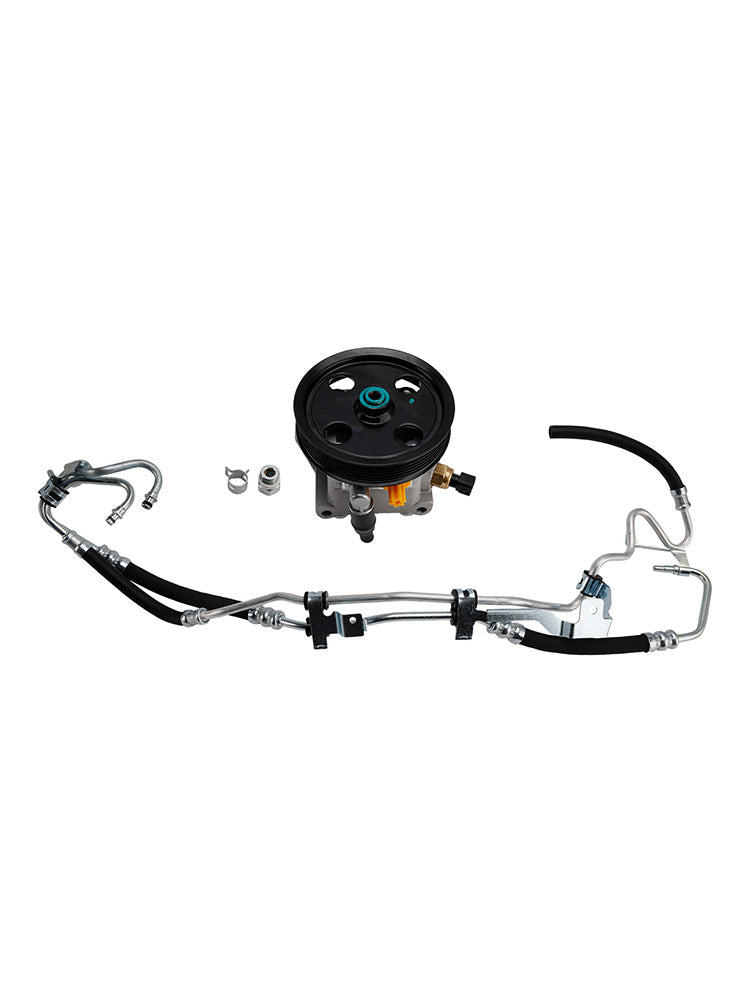 4M513A696AC per Ford Focus 2004-2011 Pompa servosterzo + tubo ad alta pressione