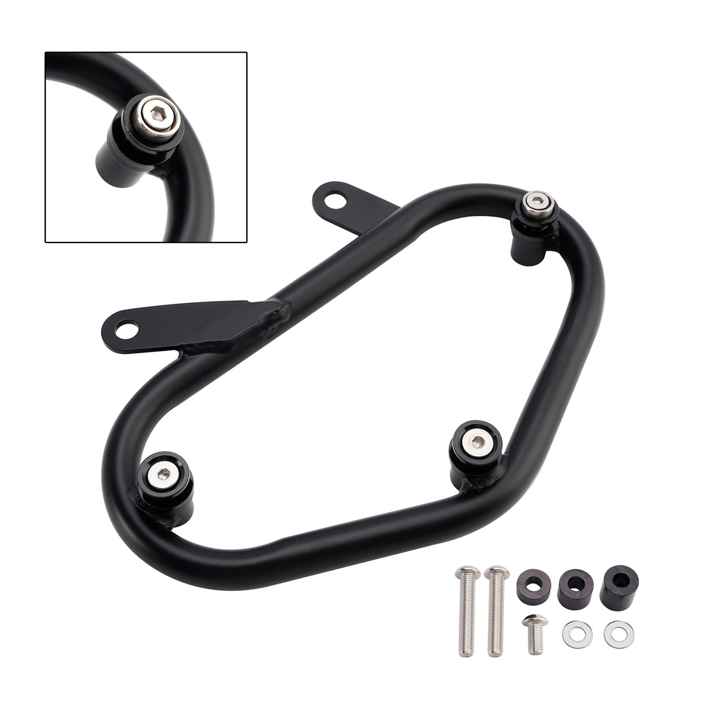 Supporto per borsa laterale sinistra per portapacchi Speed Scrambler 400X  SCRAMBLER 400X TRACKER 400 2024 2025 2026