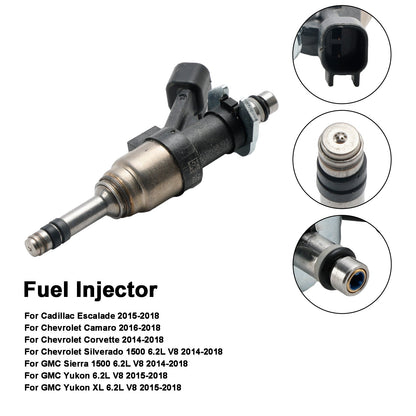 1 pz Iniettore carburante 12668393 Adatto Cadillac Escalade 2015-2018 Adatto Camaro 16-18