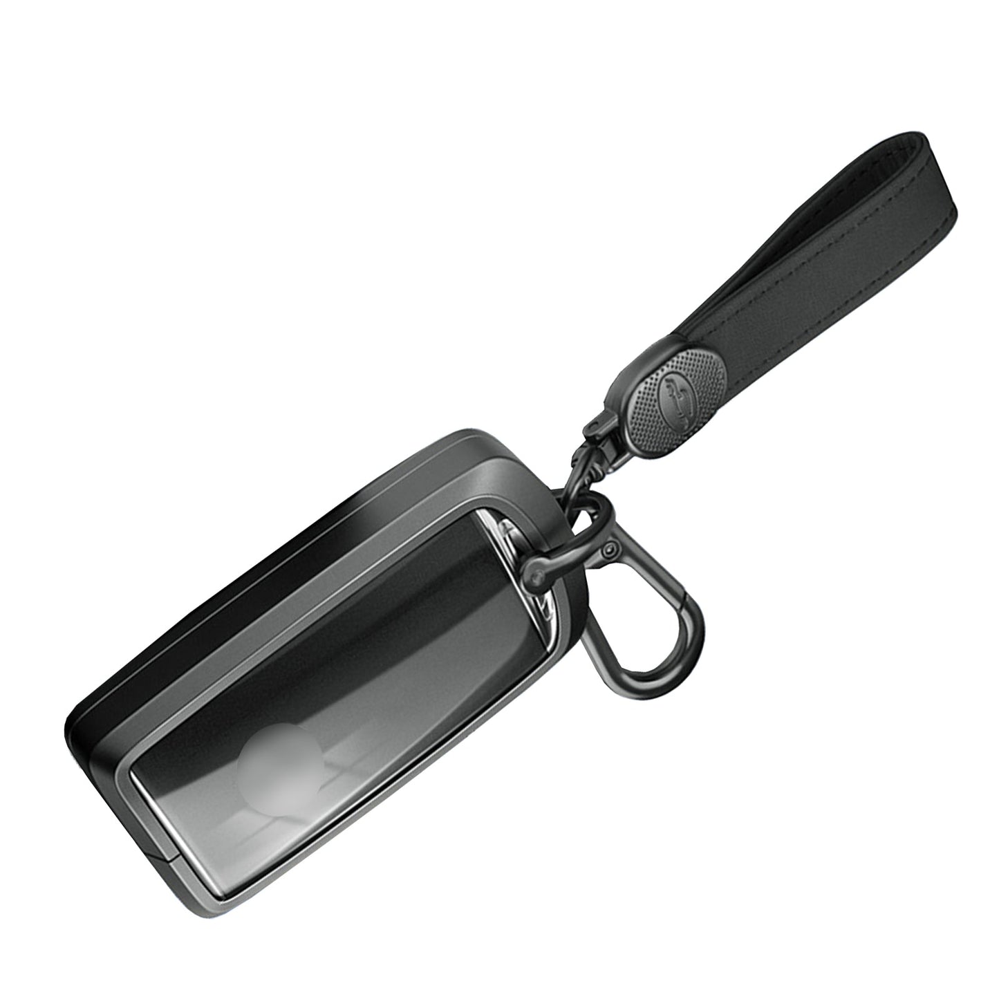 Custodia per chiave auto in TPU nero in lega di alluminio con fibbia per Mazda CX-4 CX-5