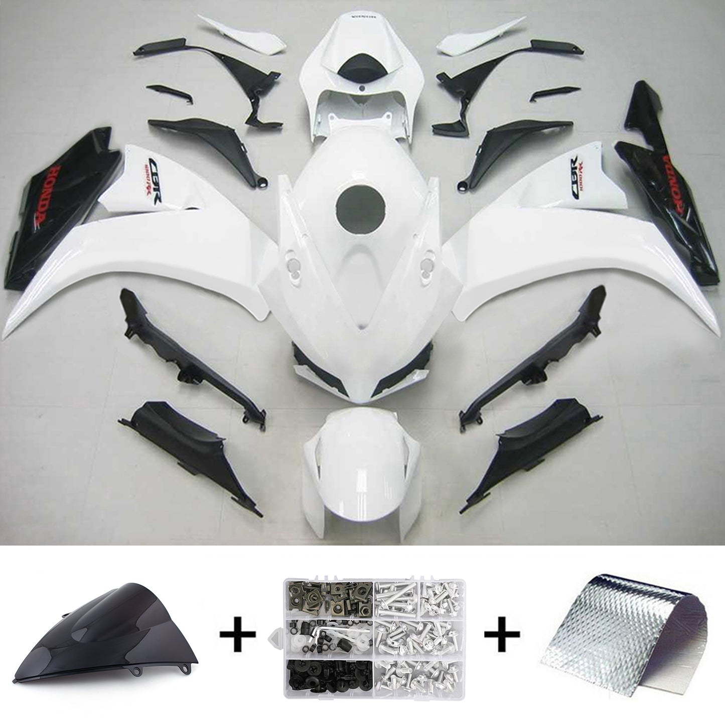 Kit carenatura Bodywork ABS di plastica per Honda CBR1000RR 2012-2016