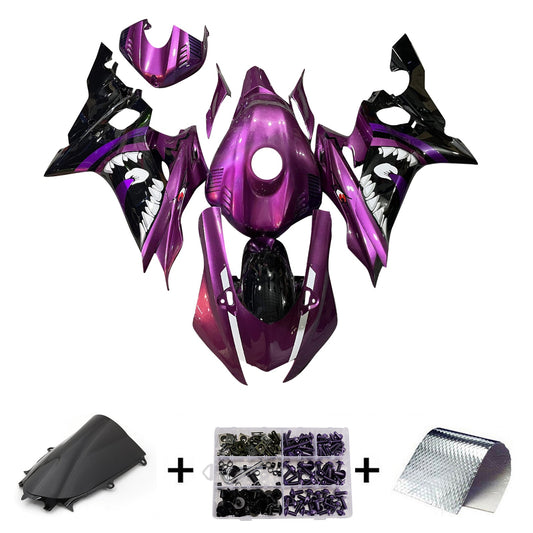 Kit carenatura iniezione in plastica ABS adatto per Yamaha YZF-R6 2017-2023