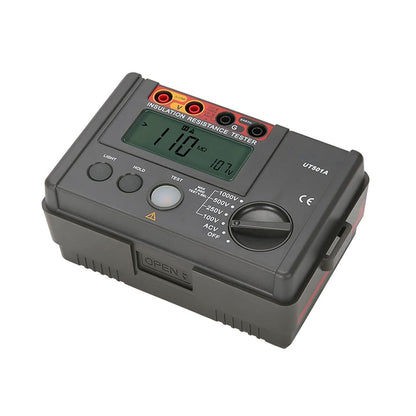 Megohmmetro digitale UT501A, tester di resistenza di isolamento, multimetro