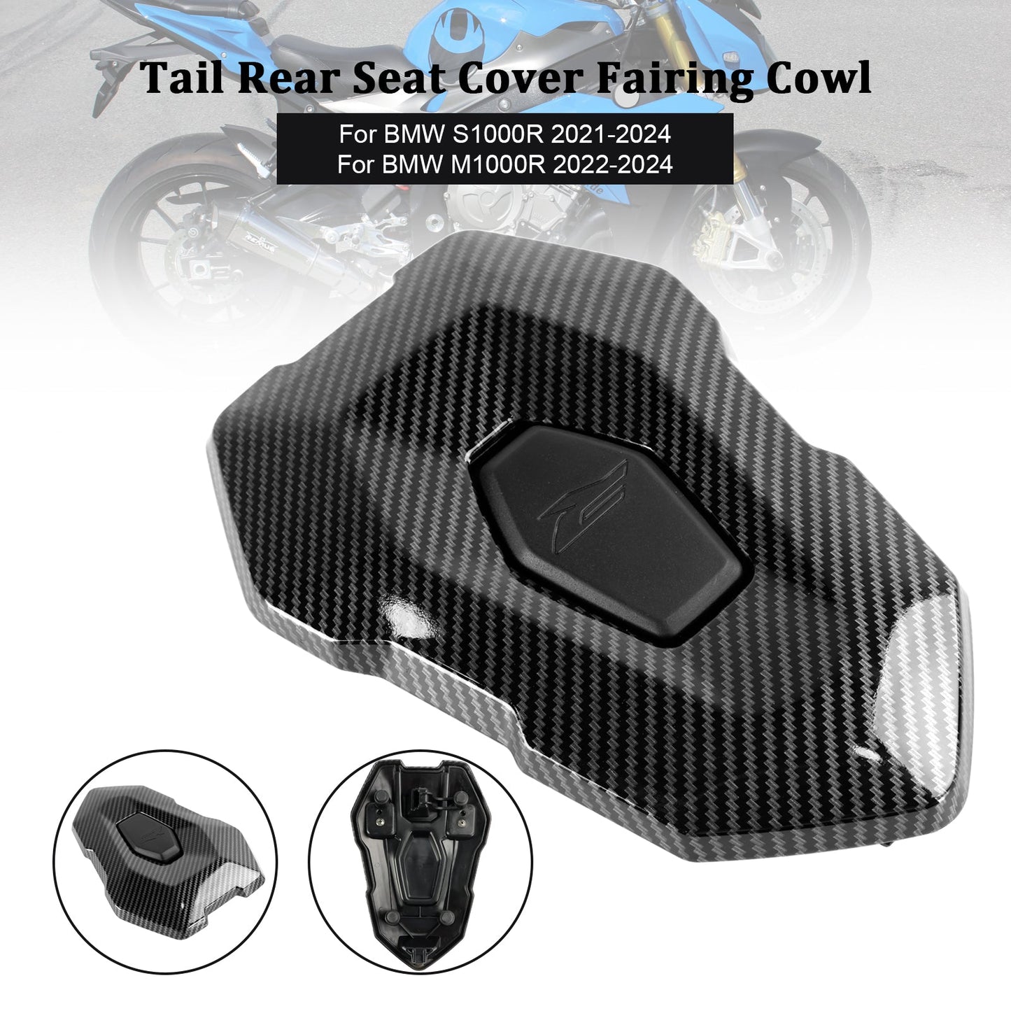 2021-2024 BMW S1000R 23-24 M1000R Coda Coprisedile posteriore Carenatura Cowl