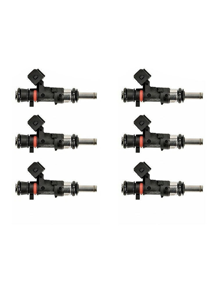 Set di 6 iniettori di carburante per Porsche 911 997 3.6 GT2 RS 2010-2011 0280158123