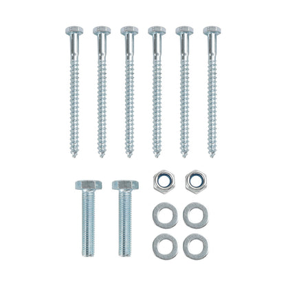 Coppia bracci cerniera per scaletta per soffitta per MFG Werner serie 55-2 dopo il 2010