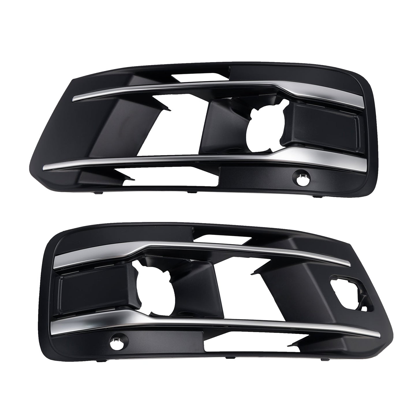 Compatibile con Audi Q7 2016-2019, 2 pezzi, copertura griglia fendinebbia paraurti anteriore 4M0807682AA4W3