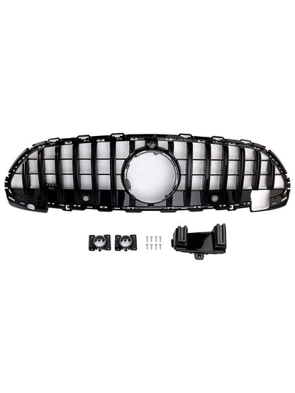 Griglia paraurti anteriore stile GTR per Mercedes Benz W206 2022-2023 con telecamera