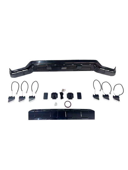 Diffusore anteriore per paraurti compatibile con Mercedes Benz Classe G W465 G63 2025+ PP