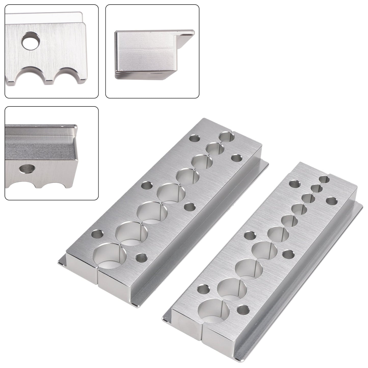 Kit di morsetti per albero/asta di morsa di ricostruzione 18 misure 7,4 mm-19 mm per Fox