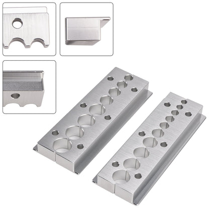Kit di morsetti per albero/asta di morsa di ricostruzione 18 misure 7,4 mm-19 mm per Fox