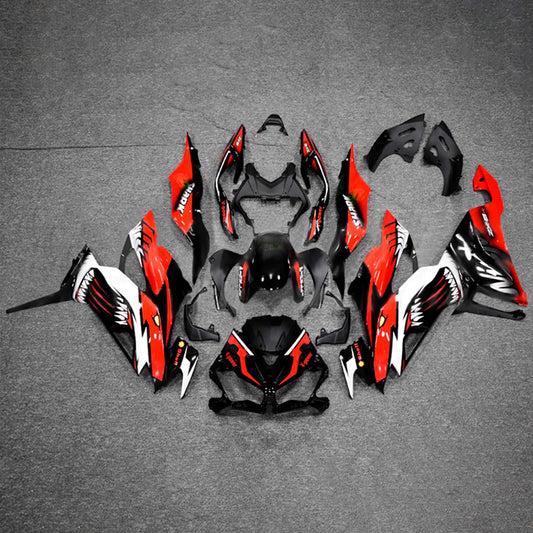 Kit carenatura iniezione in plastica ABS adatto per Kawasaki ZX6R 2019-2023