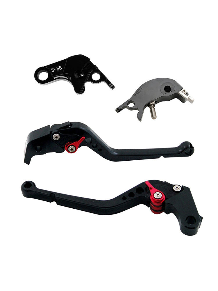 Leva frizione freno lunga adatta per YAMAHA YZF R7 MT-10/SP FZ-10/SP 2022-23